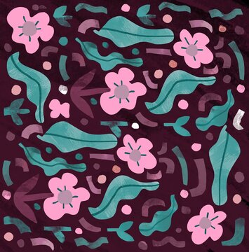 spring flowers background