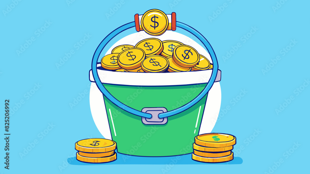 Poster Finally a budget can be likened to a clock with its different components working together to keep things running smoothly. The income can be seen as. Cartoon Vector.