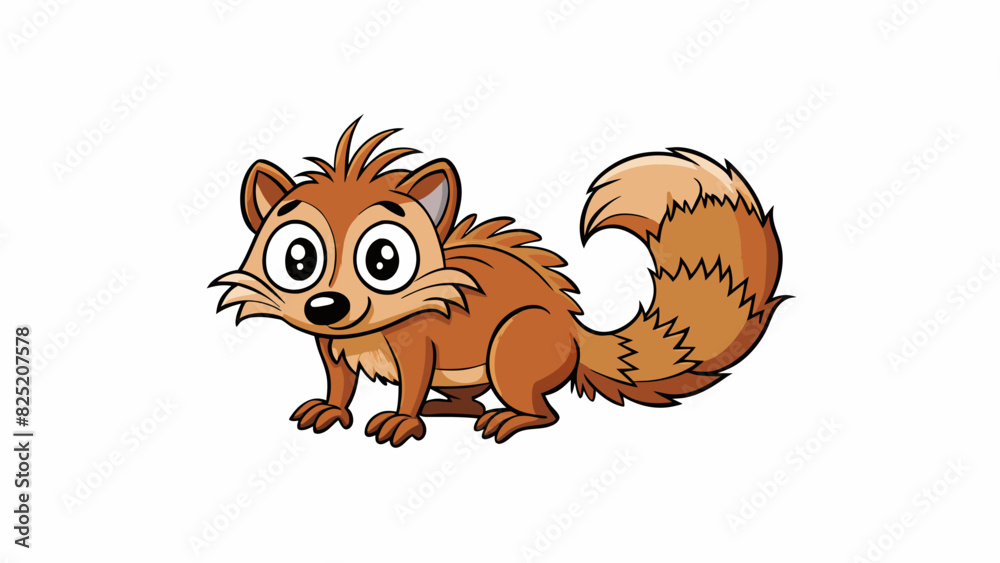 Poster in the animal kingdom oh is a small furry mammal with long sharp claws and a bushy tail. it is known