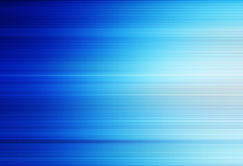 Obraz premium Horizontal abstract blue motion blur backdrop