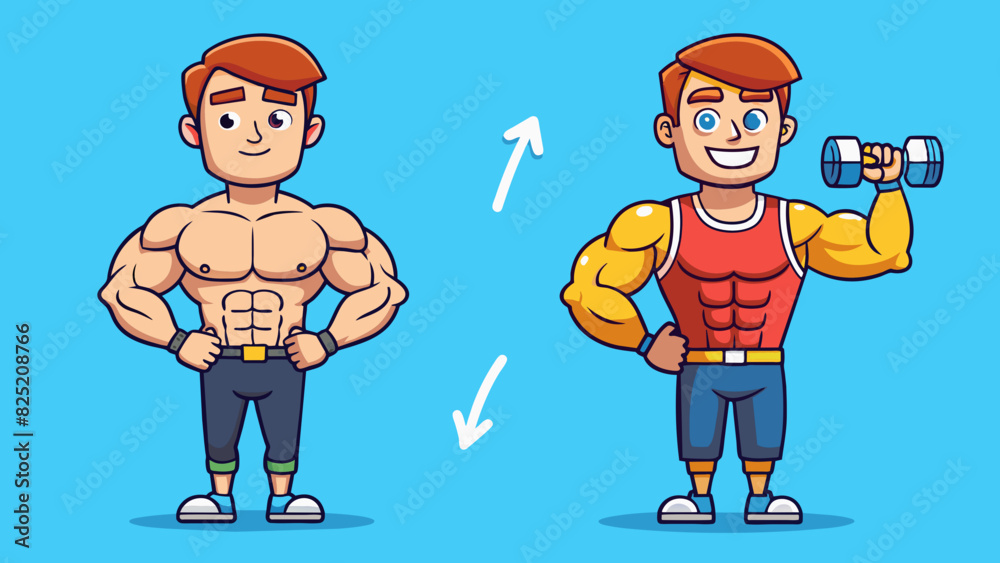 Poster since starting his workout routine a few months ago tim has begun to notice a change in his body. hi