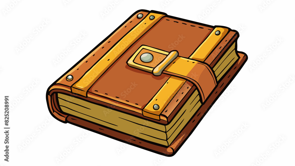 Aufkleber the antique book held a hidden compartment within its leather cover. the pages were yellowed with ag