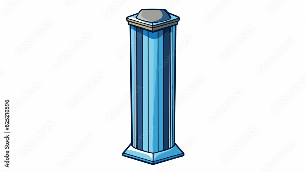 Poster the object was tall and sleek with clean lines and a glossy surface. it seemed to exude an air of so