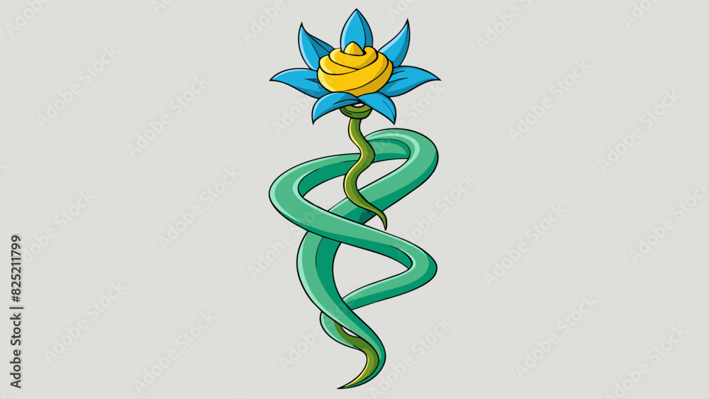 Poster this plant is known for its unusual shape with long thin leaves that twist and curl like a corkscrew