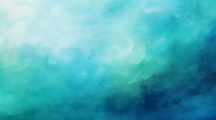 blue background.  Closeup of abstract rough blue and white art painting texture