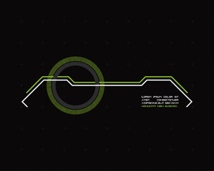 abstract dashboard