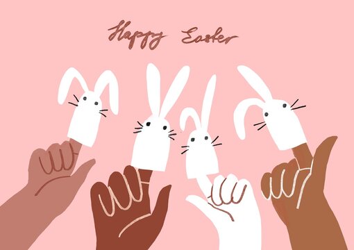 Easter holidays background