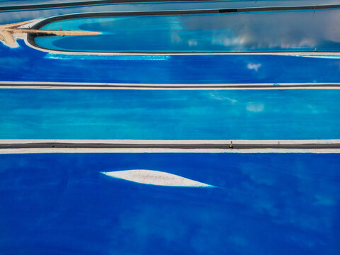 Potash Evaporation Ponds