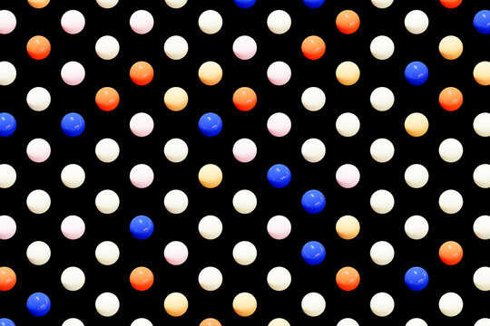 Polka Dot / Colorful Balls Seamless Pattern