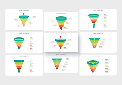 Marketing Funnel Infographic Design Template