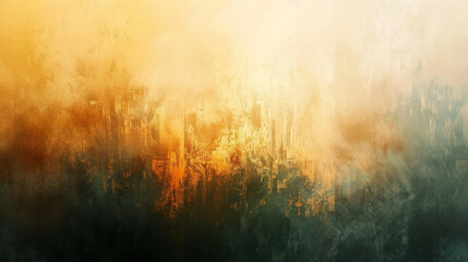 A serene abstract artwork with soft, diffused light and gentle gradients, inspired by the calming warmth of sunlight.