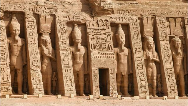Hathor-Tempel der Nefertari in Abu Simbel