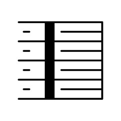 running track icon. black fill icon