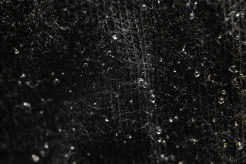 Wet Cloth With Water Evaporation Bubbles Texture