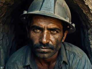 Fototapeta premium plight of mining