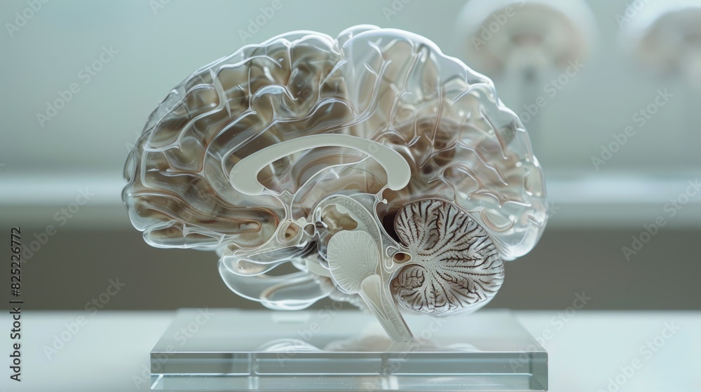 Poster A groundbreaking brain scan technology that allows scientists to visualize the mind's inner workings, unlocking new insights into human consciousness.