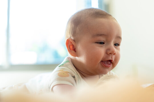 happy baby  portrait 