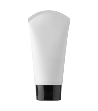 recommend clip art: tube of cream isolated white backgraund, blank packaging cosmetic plastic tube on white background, Mockup plastic tube for cosmetics