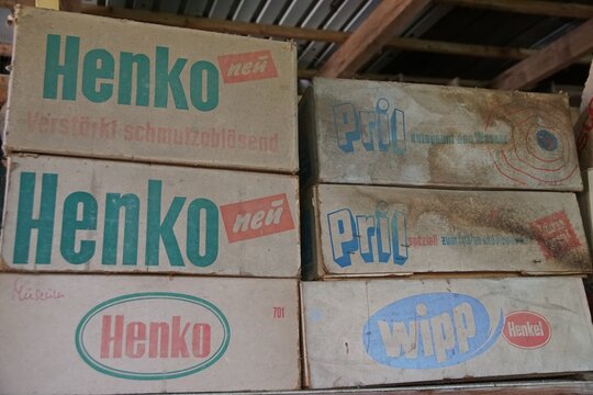 Henko, Pril, Wipp, kartonagen