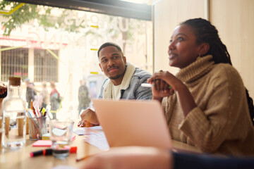 Collaborative Team working together