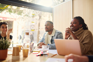 Diverse Team Collaboration at office