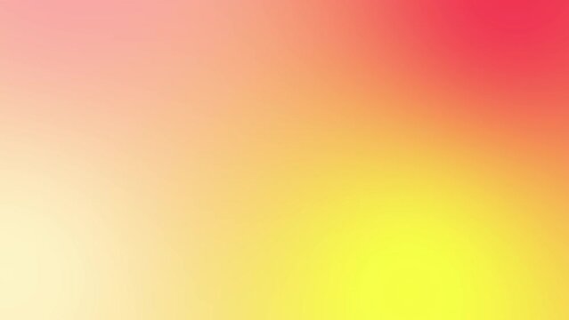 Orange and yellow gradient video.	