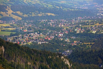 Zakopane mountain town in Poland