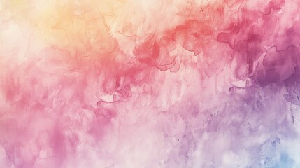 Fototapeta premium minimalist watercolor background with soft pastel hues blending seamlessly, evoking a sense of tranquility and calmness.