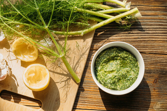Vegan Fennel Pesto 