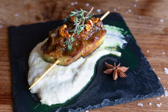 Swordfish steak appetiser