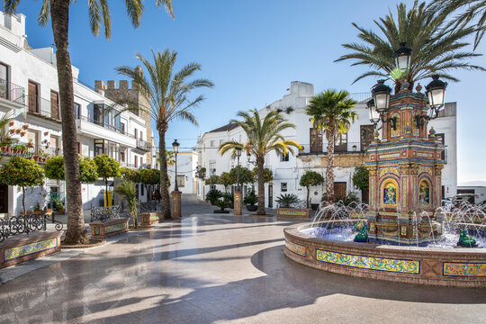 A traditional Spanish Plaza or square.