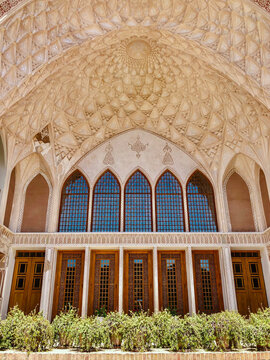 Architectural Splendor of Kashan's Ceiling Art