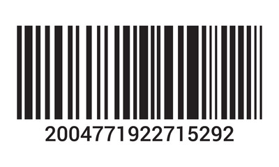 Bar code. Barcode illustration. Editable color.  isolated on white background. vector illustration. EPS 10