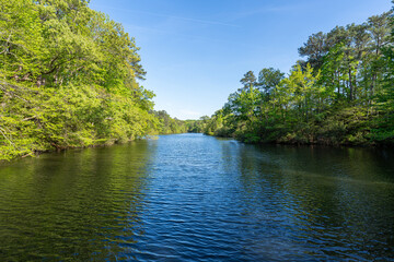 Mariners' Lake and the Noland Trail in Newport News, Virginia.
