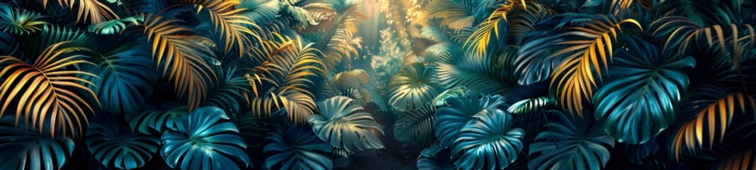 Background Tropical. In this ever-changing landscape, life bursts forth in a riot of color and form, each plant contributing to the intricate web of life that sustains the rainforest ecosystem.