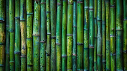 Bamboo texture background with uniform patterns 