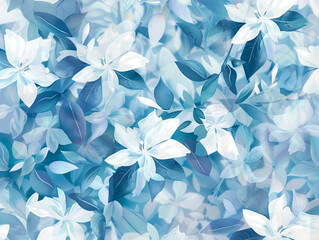 Blooming jasmine shrub on summer day. Blossoming Jasmine flowers in spring garden. Beauty in nature.