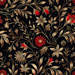 Thai strip seamless pattern, Thailand art design