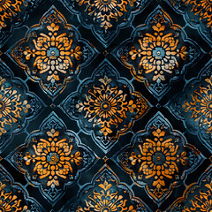 Thai strip seamless pattern, Thailand art design