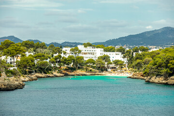 Spontaner Kurzbesuch im Südosten der Balleareninsel Mallorca an der Festung Es Fonti bei Cala d'Or - Spanien