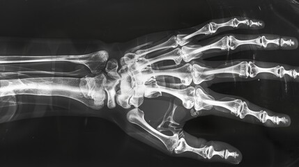 Comprehensive Hand X-ray Analysis: Detecting Musculoskeletal Disorders and Joint Pathologies - Ideal for Radiology and Orthopedic Websites