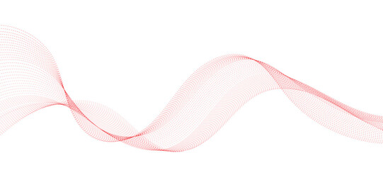 abstract red wave background