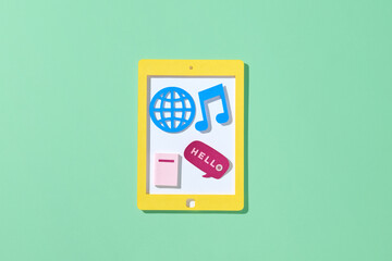 mobile applications bubbles speech social media