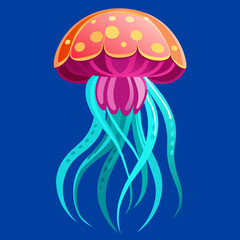 jellyfish vector design 