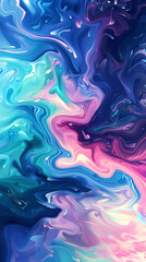 abstract background of swirling colors