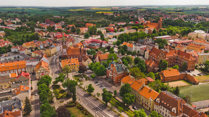 widok na panoramę miasta © wedding photography