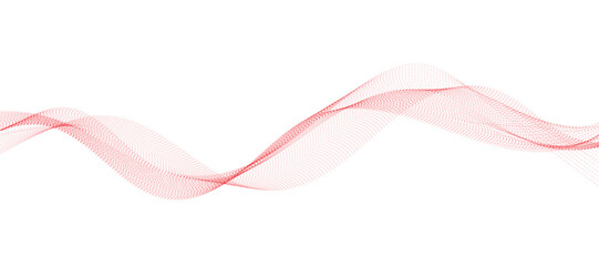 abstract red wave background