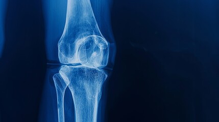 Advanced Radiological Analysis of Knee Anatomy: Detecting Arthritis, Injuries, and Joint Conditions - Ideal for Medical Imaging and Healthcare Websites