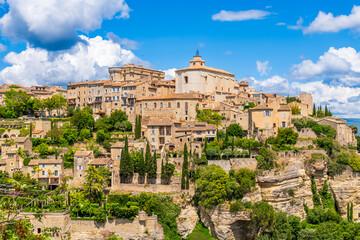 Village of Gordes in the Vaucluse in Provence, France