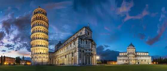 The Leaning Tower of Pisa is a free-standing bell tower located in the city of Pisa, Italy.